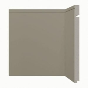 Rodapé Santa Luzia - 520 RP/Cinza Titanium